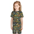 thumbnail image 2 of JUNZAN Colorful Hippie for Boys Girls Pajama Sets Toddler Sleepwear Summer Jammies 2pcs PJs, 2 of 7