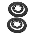 thumbnail image 1 of Ensemble Assorti de 6 Rondelles Plates, Rondelles pour Connexions Électriques, Rondelles Plates Noires, Rondelles de Joint pour Boulons en Caoutchouc, 1 of 9