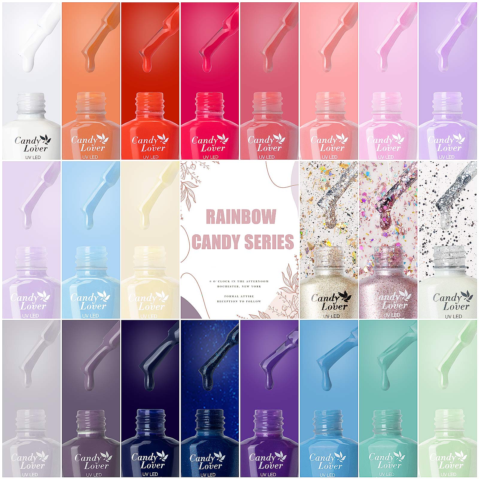 Candy Lover Gel Nail Polish Kit 22 Colors photo 3