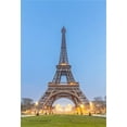 thumbnail image 2 of ABPHOTO 5x7ft Photography Backdrop Eiffel Tower Shining Lights Green Grass Lawn Blue Sky Nature Romantic Photo Background Backdrops, 2 of 4