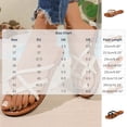 thumbnail image 3 of YHAJDS Women's Flip Flops Woven Strap Toe Post Beach Sandals Summer Vacation Outdoor Comfort Shoes, 3 of 10