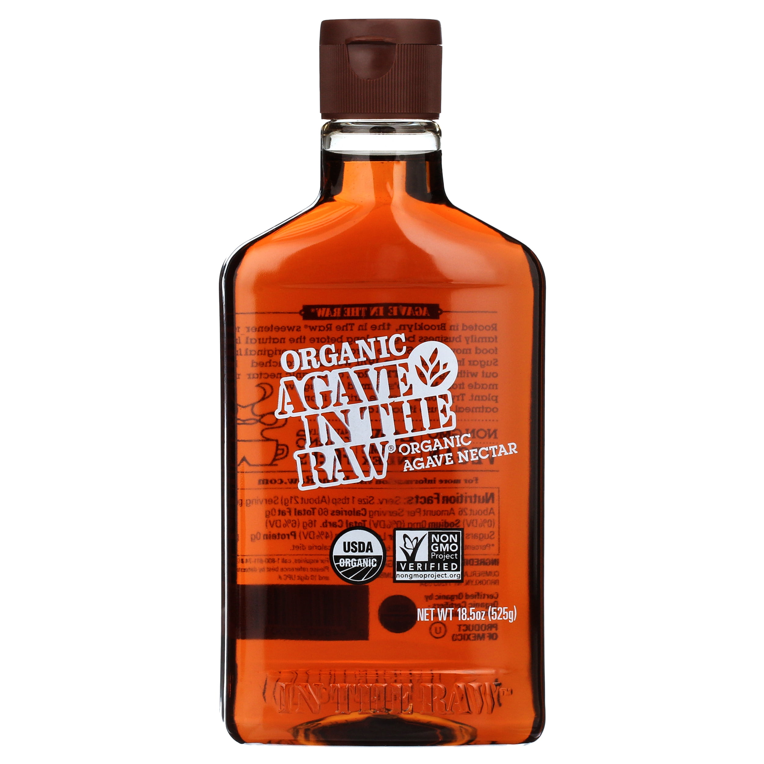 Agave In The Raw Organic Agave Nectar 18 5 OZ Walmart Walmart what-is-agave-nectar-and-is-it-more-nutritious-than-honey
