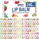 thumbnail image 1 of Bálsamo labial DMSKY, 240 unidades, natural, con vitamina E y aceite de coco, 1 of 7