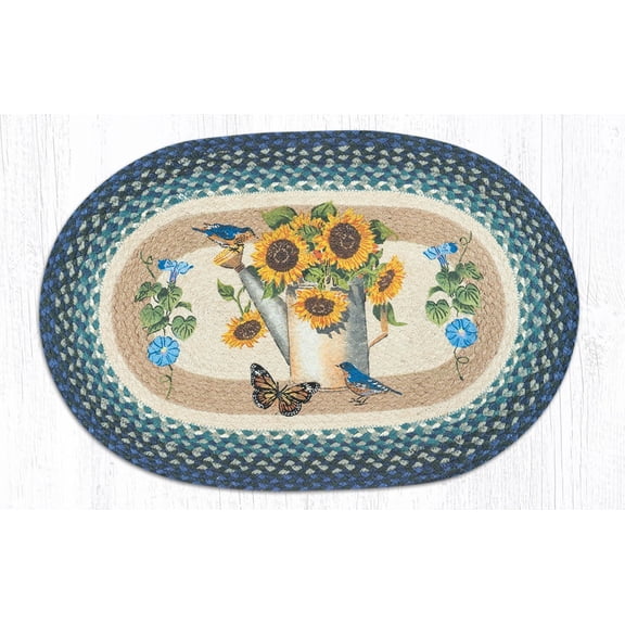 Sunflower Oval Rugs