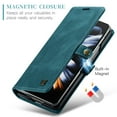 thumbnail image 3 of For Samsung Galxy Z Fold4 5G Cover Shockproof Luxury Stylish Leather Magnetic Protect Case，Card Slots Flip Case Cover, 3 of 5