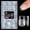 Square Short, variant on Short Square  Tips, 270 count X-SOFT Gel  Tips Pre-Etched Full Cover  Nails No C  15 Sizes  False Press  Nails for  Extension  DIY Salon