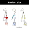 thumbnail image 5 of Osdhezcn Sturdy Resin Goldfish Keychain Accessory With Playful Ocean Theme And Eye Catching Beads for Trendy People Daily Use, 5 of 13
