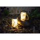 thumbnail image 3 of Paquete de 2 botellas de luz solar para decoración de jardín, patio y balcón (blanco cálido), 3 of 3