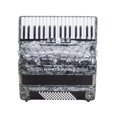 thumbnail image 3 of Acordeón Tipo Piano MONTANARI 34 Teclas 5SW GY Gris 46x50x28, 3 of 9