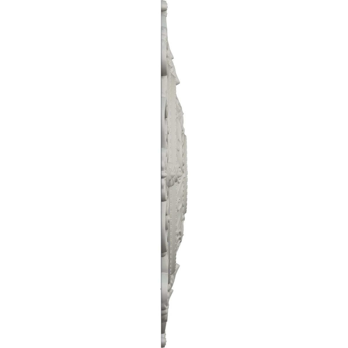 38 3/8"OD x 6 5/8"ID x 2 7/8"P Orleans Ceiling Medallion (Fits Canopies up to 8 1/4"), Hand-Painted Pot of Cream