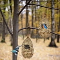 thumbnail image 5 of Bird House Hand Woven Hummingbird Houses Nest Small Hanging Audubon Birdhouse,2 Pack, 5 of 8