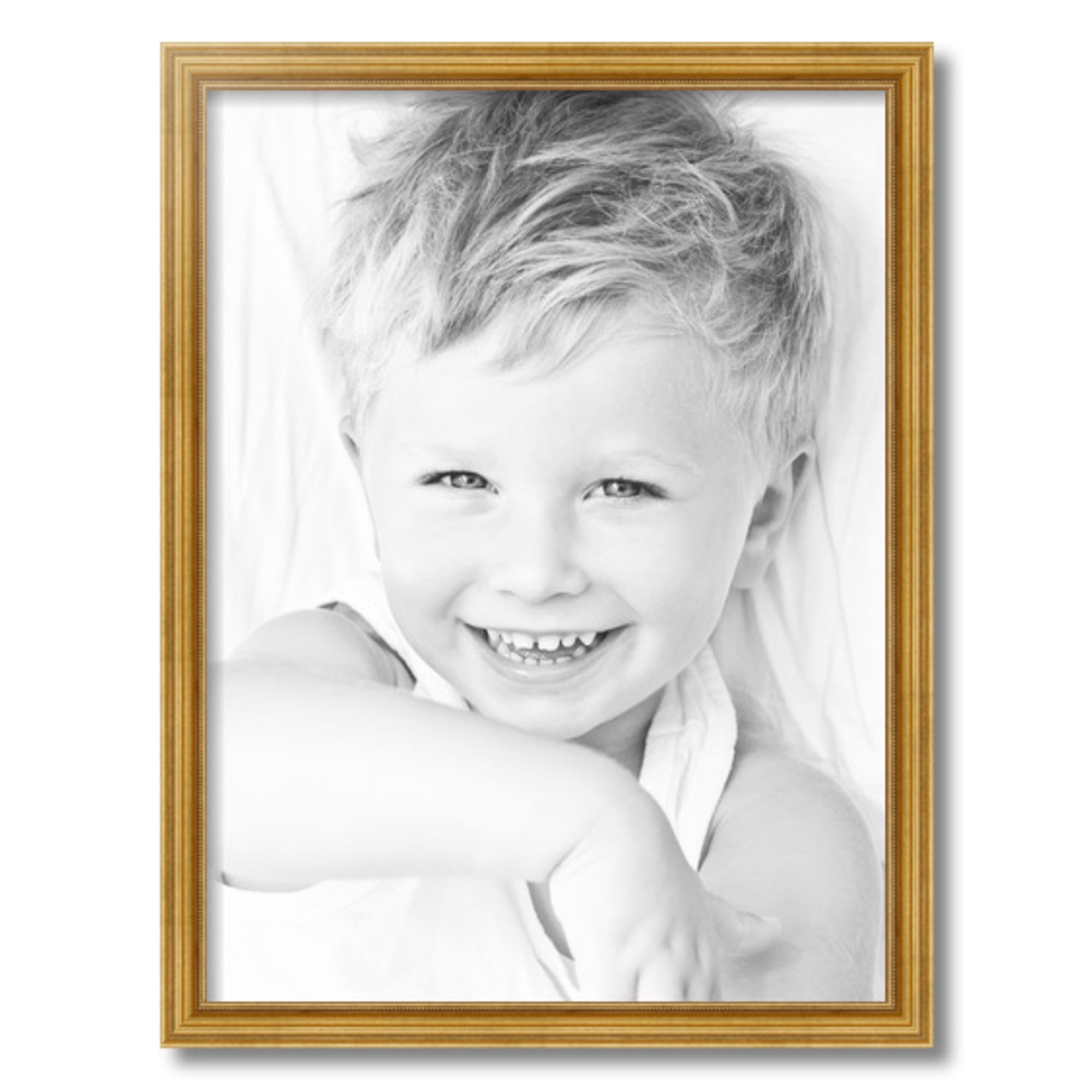 ArtToFrames 18" x 24" Gold Picture Frame, 18x24 inch Gold Wood Poster Frame (WOM-4159)