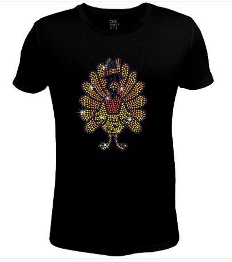 Just Bad Ass T Shirts Thanksgiving Turkey Women S T Shirt Thd 053 Sc L Walmart Com Walmart Com