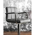 thumbnail image 4 of Furniture of America Reiley Modern Metal Adjustable Bar Stool in Gray, 4 of 8
