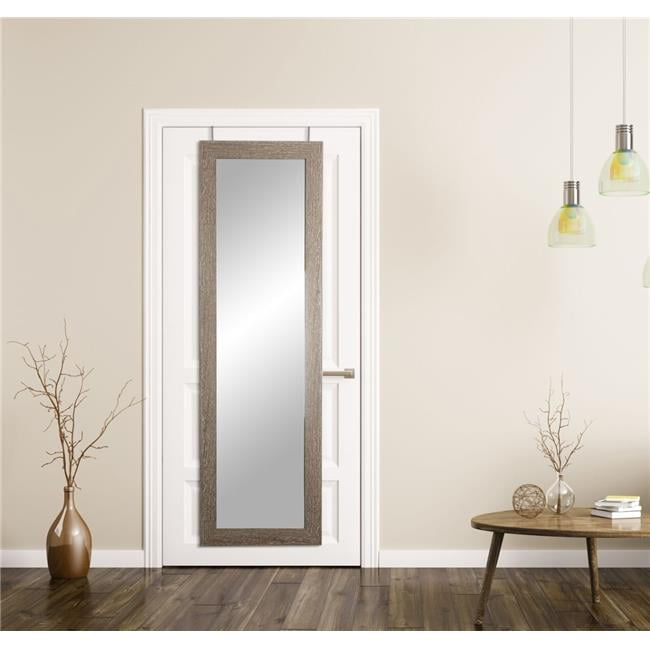 BrandtWorks Farmhouse Over the Door Full Length Mirror 21.5 x 71 in