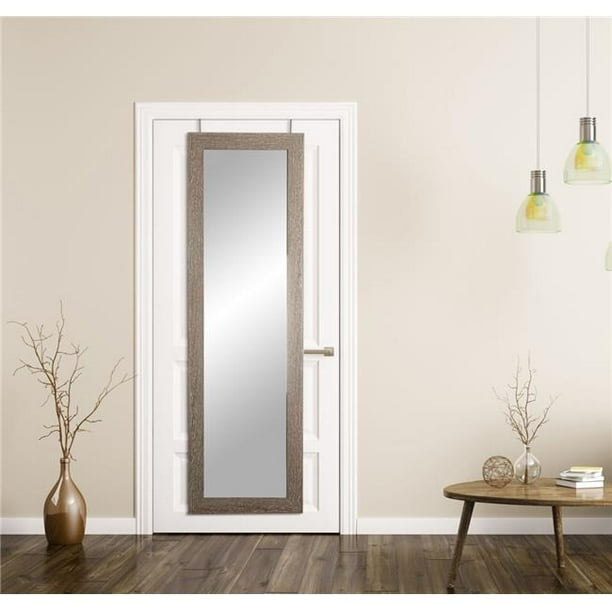 BrandtWorks Farmhouse Over the Door Full Length Mirror 21.5 x 71 in