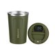 thumbnail image 5 of Tumbler aislante de vacío, taza de cofee de viaje, 380 ml de botella de bebida taza de agua de agua aislada para tomar ciclismo en bicicleta Verde, 5 of 8