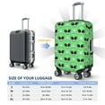 thumbnail image 4 of Honeii alien cartoons Elastic Luggage Cover, featuring double-sided printing, is the ideal companion for travel, business trips, and daily use(not included suitcase )-X-Large, 4 of 7