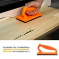 thumbnail image 3 of POWERTEC 72038 Table Saw Dust Collector Bag Fits 10" Tablesaws w/ 2.5" Dust Port and Safety Push Block & Push Stick 5-pc Set for Table Saws, Router Tables, Band Saws & Jointers, Hand Protection, 3 of 8