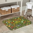 thumbnail image 7 of Rateoe Camping 1 Pattern Flannel Door Mat Indoor Outdoor Entrance, Waterproof All-Weather Doormat,Fade Resistant, Low Profile Entryway Mat 16x24in, 7 of 7