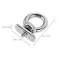 thumbnail image 2 of AURARMLET 2pcs Kayak Eyelet 316 Stainless Steel Secure Fastening for Boat Modifications Canoes RVs, 2 of 8