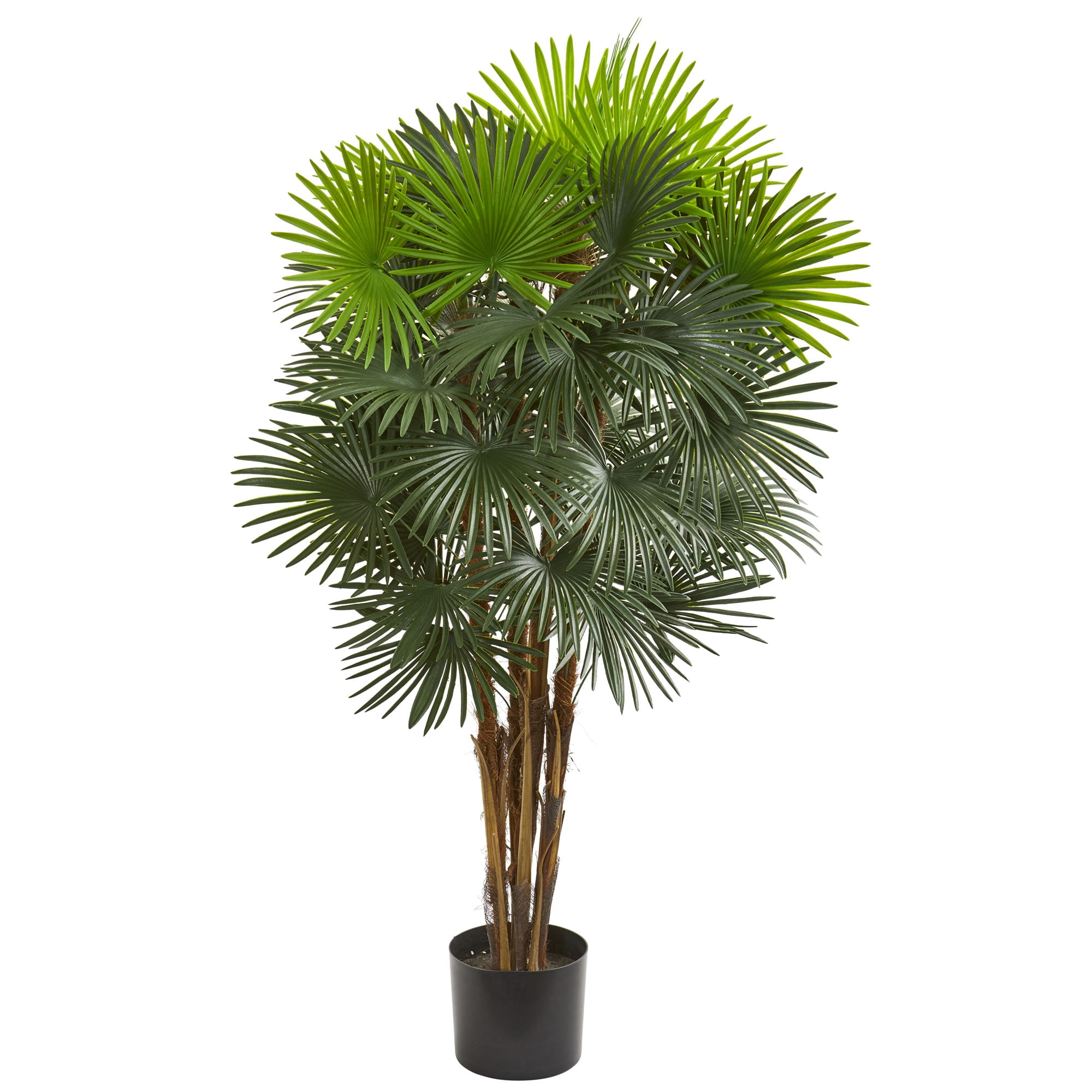 Nearly Natural 52in. Fan Palm Artificial Tree