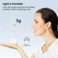 thumbnail image 3 of Wireless Earbuds for Microsoft Surface Pro 9 Bluetooth Headphones in Ear with Charging Case, Hands-Free Headset with Mic, Hi-Fi Stereo Sound, Touch Control, 24 Hours Playback - White, 3 of 5