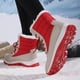 thumbnail image 2 of Botas para Invierno Mujer Botines Impermeables Con Forro Piel A Media Pantorrilla Exteriores, 2 of 9