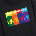 thumbnail image 3 of The Beatles - Colorblock Band Members - Women's French Terry Long Sleeve Shirt, 3 of 6