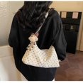 thumbnail image 4 of SPEKSEE Vintage Polka Dot Hobo Shoulder Bag for Women, Large Capacity Casual Underarm Bag, Adjustable Strap Crossbody Handbag with Cute Pendant, Y2K Preppy Daily Purse, 4 of 9