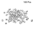 thumbnail image 2 of Unique Bargains 1.8mm 1/16-inch Cable Wire Rope Aluminum Sleeves Clip Crimping Loop 100pcs, 2 of 4