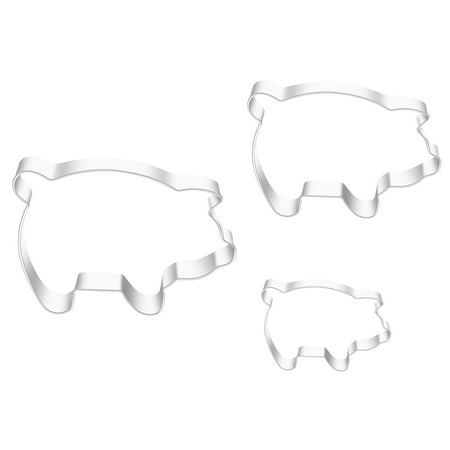 

Trayknick 1 Set Cookie Cutters Pig Shape DIY Stainless Steel Sweet Pastry Biscuit Molds for Party