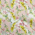 thumbnail image 1 of oneOone Rayon Yellow Fabric Asian Japanese Koifish Diy Clothing Quilting Fabric Print Fabric By Yard 56 Inch Wide, 1 of 5