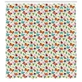 thumbnail image 3 of Ambesonne Animals Shower Curtain, Colorful Summer Insects, 69"Wx75"L, Multicolor, 3 of 3