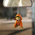 thumbnail image 2 of Lilixerw Car Hanging Decorative Ornament Acrylic Car Mirror Hanging Accessories,Frog Gifts,Mirror Hanging Car Interior Accessories,for Car Mirror Decor Hanging Ornament Car Accessories, 2 of 7