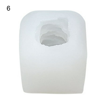 

Meizhencang Candle Mold Eco-friendly Heat Resistant Silicone Mini Dessert Cake Mold Tools for Home