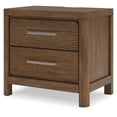 thumbnail image 4 of Signature Design by Ashley Cabalynn 2 Drawer Nightstand, Light Brown, 4 of 9