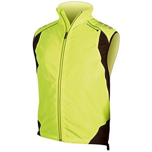 Men's Cycling Gilet Jacket Mesh Back Vest Waistcoat with Reflective Strip 