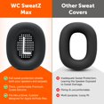 thumbnail image 3 of Fundas para auriculares Wicked Cushions resistentes al sudor para AirPods Max, 3 of 8