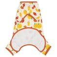 thumbnail image 4 of Vibrant Life Halloween Pajamas for Dogs and Cats, Pumpkins and Leaves, Orange, S, 4 of 8