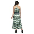 thumbnail image 5 of Moomaya WoMen's Sleeveless Maxi Dress With Trim Lace Spaghetti Strap Summer Wear, 5 of 6
