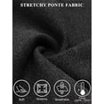 thumbnail image 7 of Weardear Bootcut Dress Pants Women Business Casual Work Pants with Pockets Pull On Regular Slacks for Office, 7 of 7