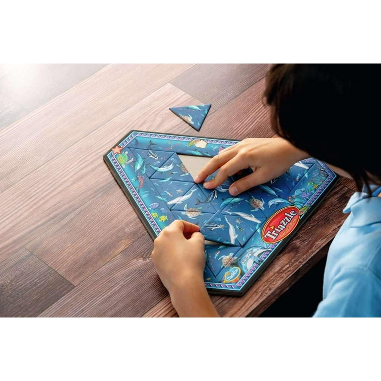 ThinkFun Triazzle Delfini - Gioco Di Logica E Puzzle A Triangoli - Rompicapo Per Bambini Dagli 8 Anni - 2