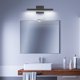 thumbnail image 2 of TWCE - 40cm L&aacute;mpara LED de tocador, 8W 6000K Aplique de ba&ntilde;o, l&aacute;mparas negro modernas para ba&ntilde;o para gabinetes Tocador, 2 of 7