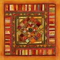thumbnail image 2 of Maugeri, Valerie 15x15 Gold Ornate Wood Framed with Double Matting Museum Art Print Titled - Tapisserie III, 2 of 4