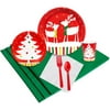 Reindeer Christmas Party 24-Guest Party Pack