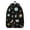 Black-73, variant on Mystical Gothic Backpack, Durable School Bag Featuring Cosmic Astrology Print with Golden Stars and Moon