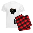 thumbnail image 6 of CafePress - Black Sushi Cat Pajamas - Men's Light Loose Fit Cotton Pajama Set, 6 of 7