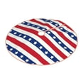 thumbnail image 2 of Bingfone Christmas Tree Skirt Mat Christmas Decoration Interior 48"-American Patriotic Stars And Stripes, 2 of 8