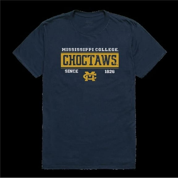 Mississippi College Choctaws Established T-Shirt, Navy - 2XL